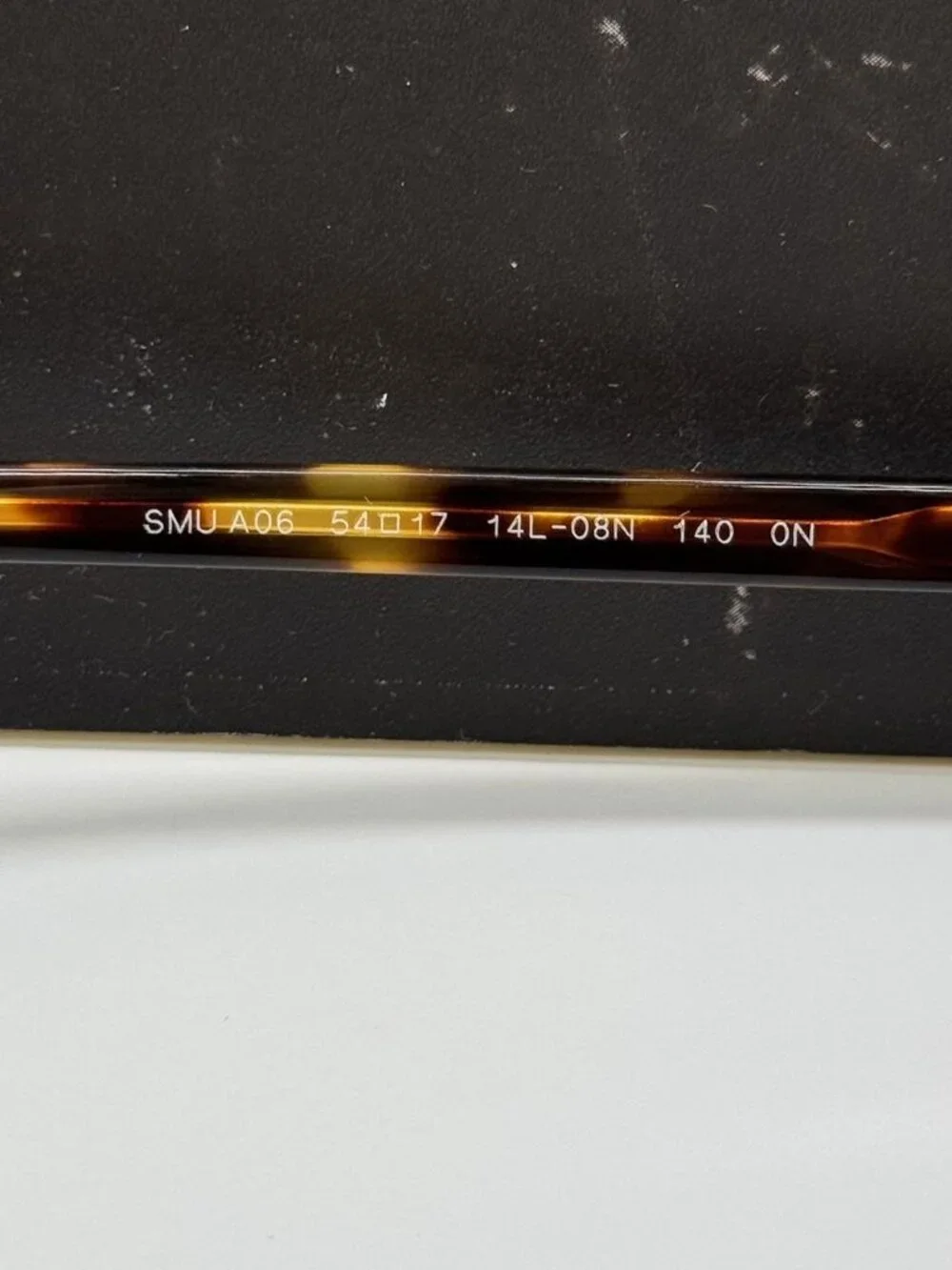 New Miu Miu  MU A06S 14L08N Havana Eyeglasses MUA06S